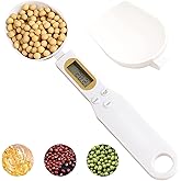 OBEST Digital Spoon Scale Electronic Measuring Spoon with 2 Replaceable Spoons, Food Coffee Weigh Scale High Precision for Ho