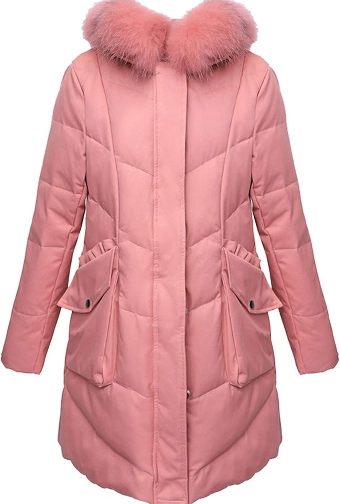 Mujer Abajo De La Chaqueta De Puffa con Capucha, Mujeres, Damas