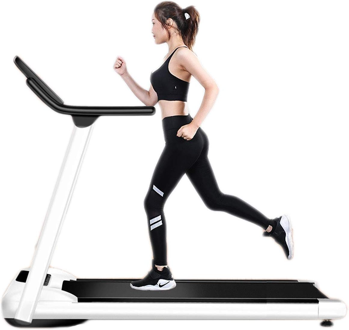 NFJMWM Folding Treadmill Motorised Running Jogging Walking Portable Gym Equipment Small Multifunctional Mechanical Walking Machine