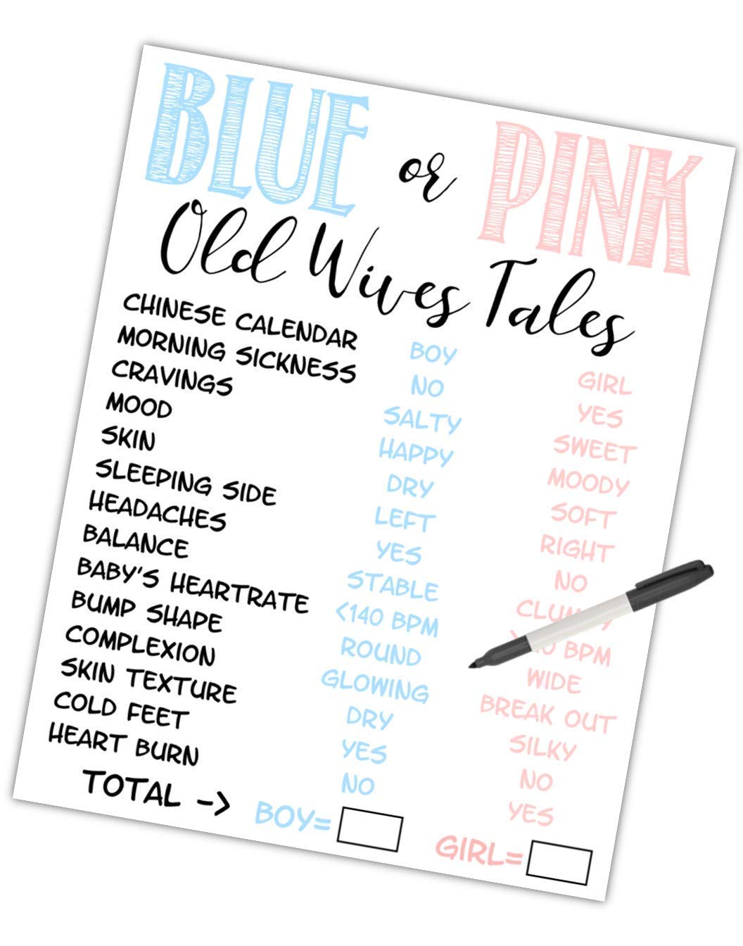 Amazon Com Little Pergola Old Wives Tales Poster For Baby Shower