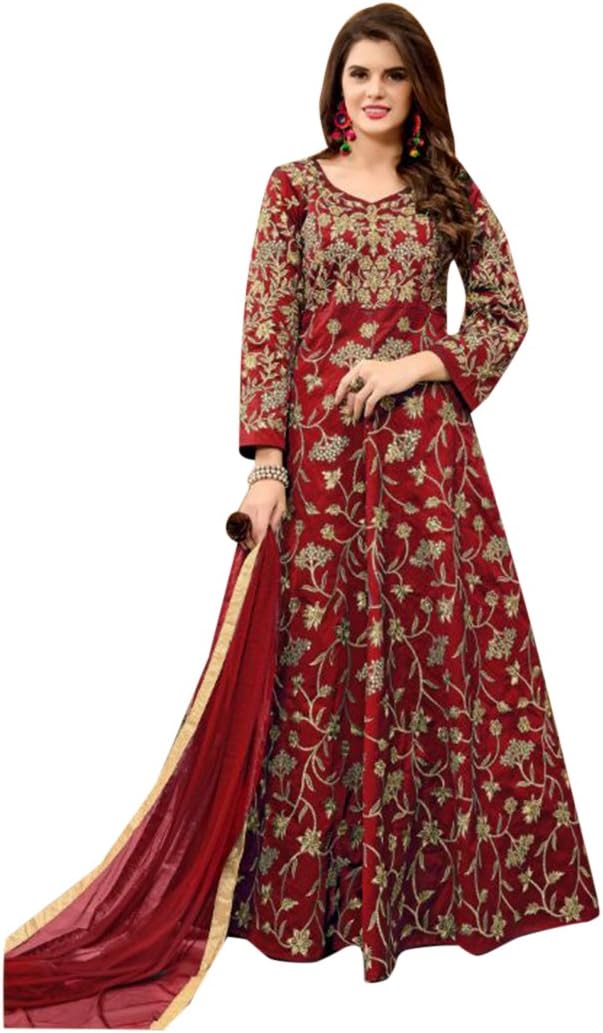 Bollywood Bridal Anarkali Salwar kameez Gown Dress Suit Muslim Wedding Custom to Measure Eid Indian 2678