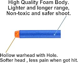 Nerf N Strike Blaster Compatible Dart