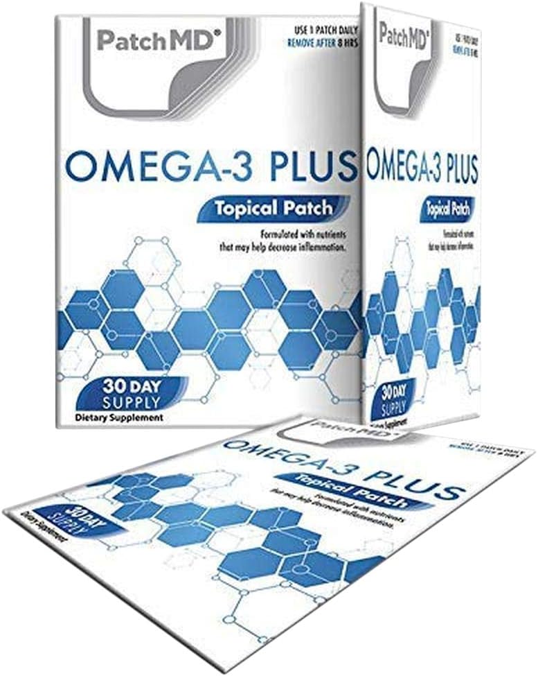 PatchMD - Omega-3 Plus Patch - 30 Day Supply