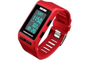 Women Pedometer Digital Watch Men Walking Running Outdoor Sports LED Electronic Wrist Watch for Kids Women Men