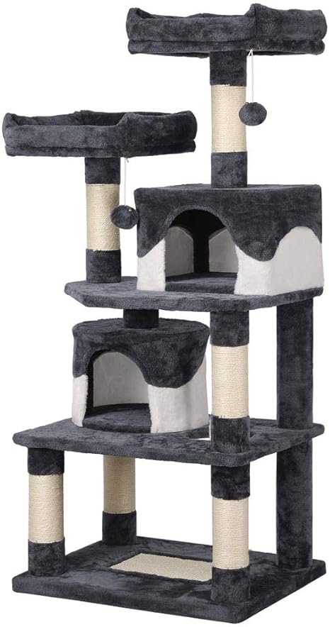 Amazon Com Yaheetech 57in Cat Tree Condo Furniture Kitten