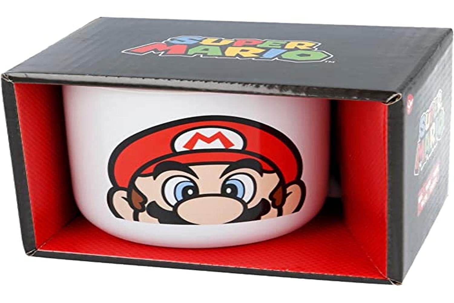 STOR Ceramic Breakfast Mug 400 ML in Gift Box Super Mario