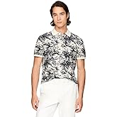 Tommy Hilfiger Mens Short Sleeve Linen Polo Shirts in Regular Fit with Tropical Print Designs