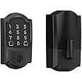 SCHLAGE BE489WB CAM 622 Encode Deadbolt Smart Lock | WiFi Touchscreen Keypad, Matte Black