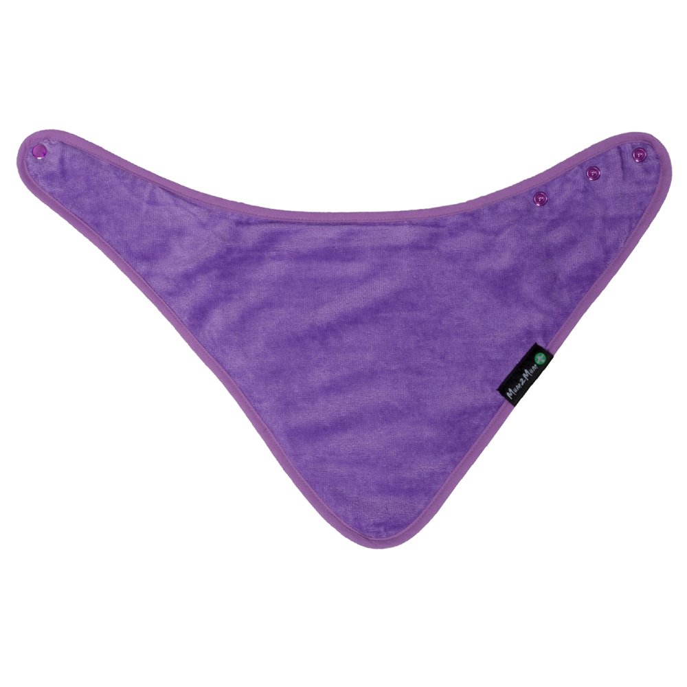 Mum2Mum Plus Special Needs Adult Bandana Bib in Purple