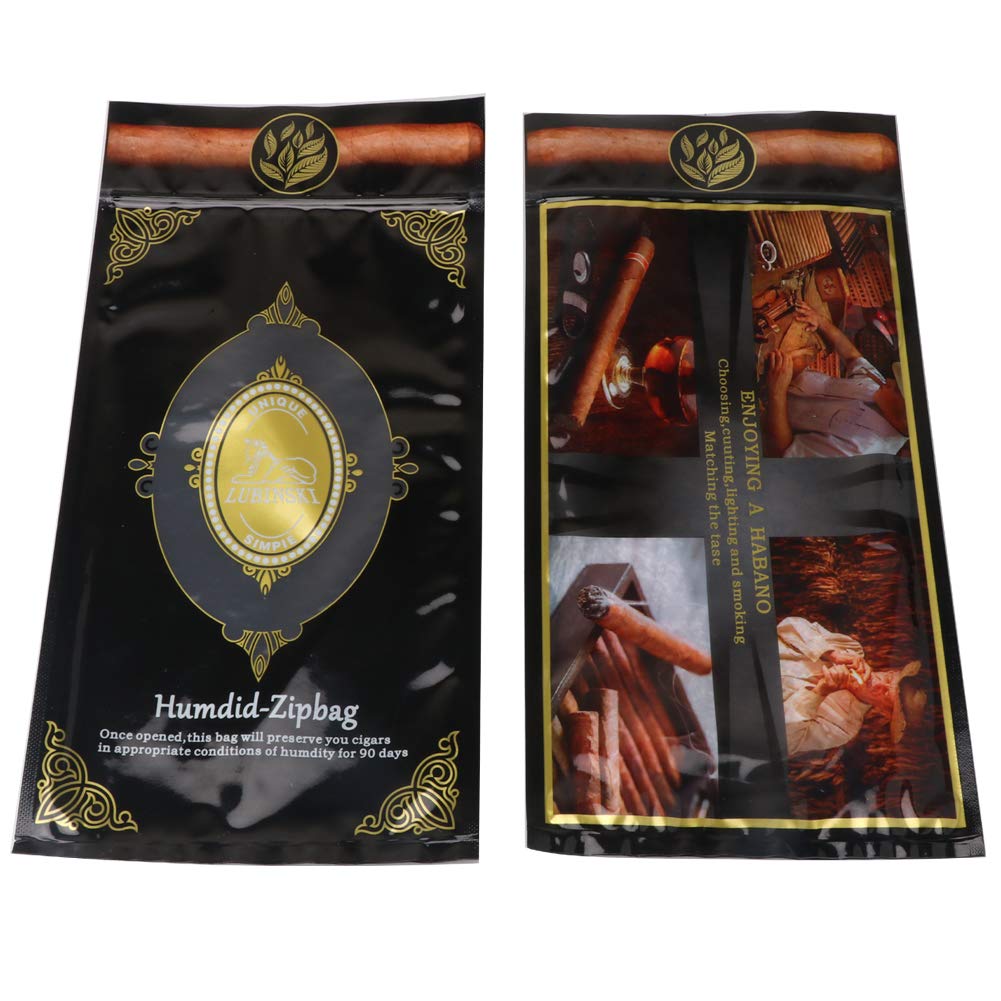 XIFEI Cigar humidor Bag,8.25 X 5 Inch Perfect Humidor Bag for Cigars