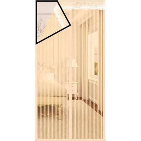 Amazon Com Yunjie Magnetic Screen Door Heavy Duty Mesh Curtain