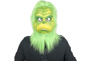 Cosgrinch Green Monster glove Costume Accessories Party Novelty Cosplay Props Gifts Men Women Green