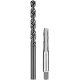 DEWALT DWA1414 DRILL &amp; TAP SET, 3/8-16NC THRD 2PC