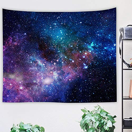 BeGrit Starry Sky Tapestry 3D Printing Stars Tablecloth Sheet Art Classic Wall Hanging Tapestries for Living Room 150x100cm