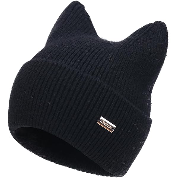 Big Size Superior Cotton Long Knitting Beanie-Black OSFM at Amazon