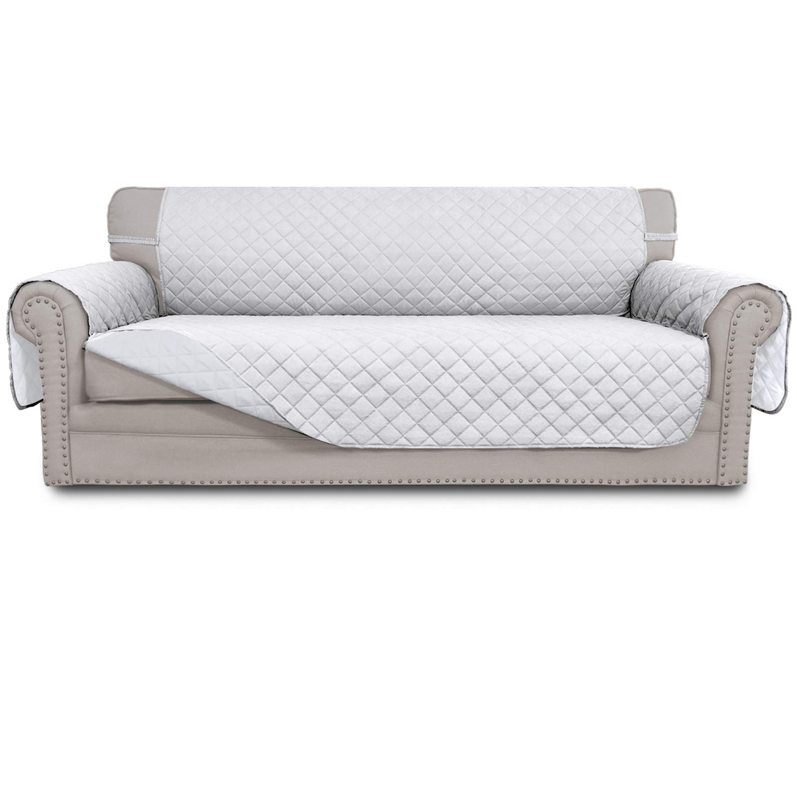 Easy-Going Reversible Oversized Couch Cover for 3