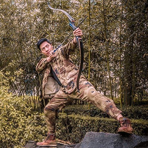 IKULE Takedown Recurve Bow & Arrow Set For Beginners & Adults - 20/30/40Lbs, Left/Right Hand, Includes Arm Guard, Quiver & Targets