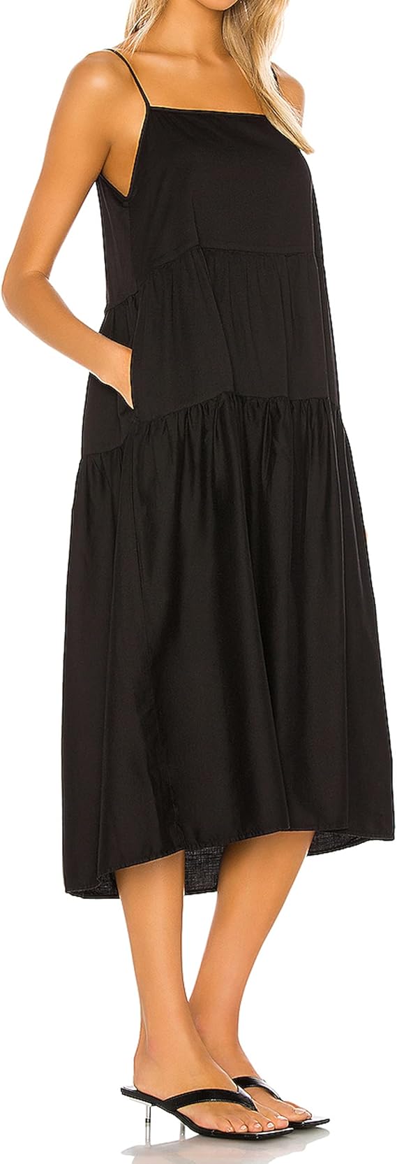 women's tiered tank dress