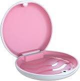 ARGOMAX Dento Box Aligner Case White Rose Red Silicone 1 Piece Box