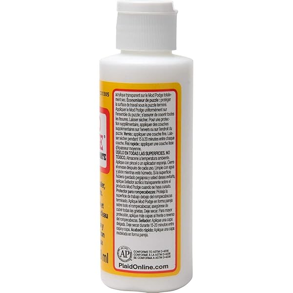 MOD PODGE MATTE SEALER, GLUE & FINISH: ALL-IN-ONE CRAFT SOLUTION- QUICK DRY, EASY CLEAN, FOR WOOD, PAPER, FABRIC & MORE. NON-TOXIC – CRAFT WITH CONFIDENCE, MADE IN USA, 4 OZ., PACK OF 1