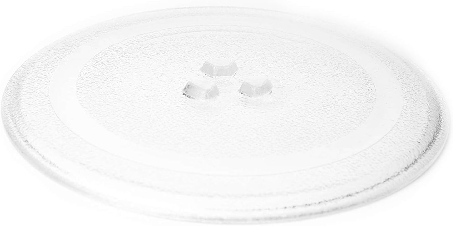 HapWay Small 9.6"/24.5cm Microwave Glass Plate Replacement， Microwave Glass Turntable Tray Replaces for Small Microwaves: Home Improvement