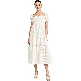 o.p.t Women's Bobi Dress, Ivory, L