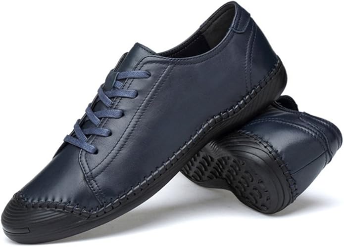 Amazon イノヤ スニーカー 黒 メンズ シューズ レースアップ スケートボードシューズ カジュアル 革靴 ブラック デッキシューズ 男性 ブーツ おしゃれ 軽量 防滑 柔軟 男性用 スケートシューズ くつ スケートボード