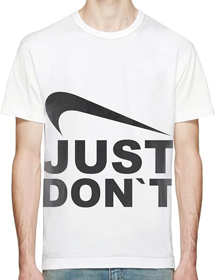 Amazon Just Don T Slogan Tシャツ 昇華 Xx Large Tシャツ カットソー 通販