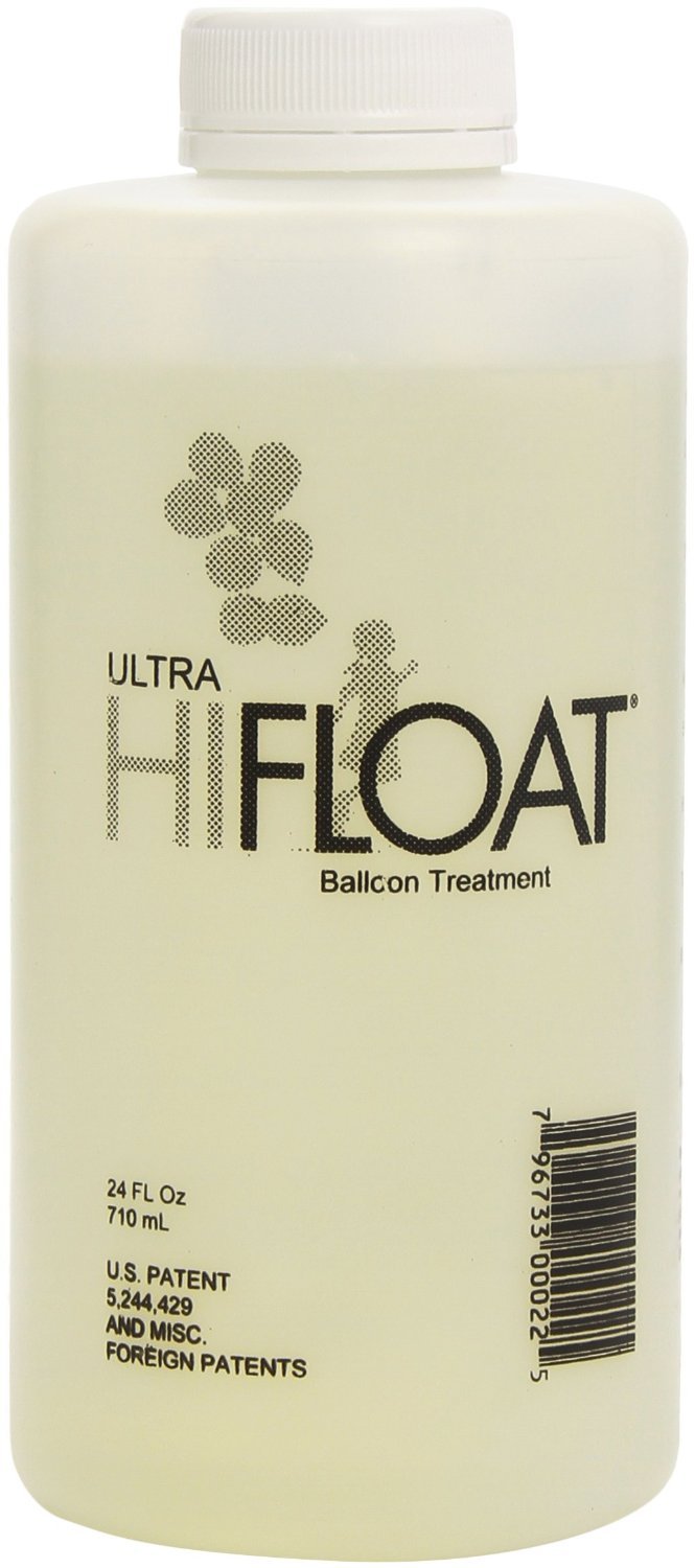 Ultra Balloon Hi Float 24OZ (710ML) Clear Balloon Helium Treatment — image 1