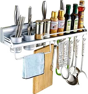 HZHHYP Utensilios de Cocina Suministros_Punch Espacio Estante de