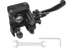 7/8" Right Front Brake Master Cylinder Perch for Hon-da CR125R CR250R CR500R CRF250R CRF450R CRF250X CRF450X （Black ）