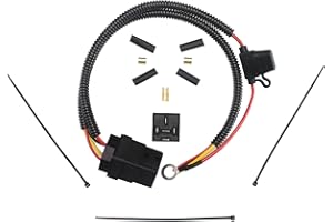 PPNZQAUT CBWPR091AA Fuel Pump Relay Wiring Harness Kit Compatible with 2011-2013 Chrysler Town & Country, Dodge Durango Grand Caravan, Jeep Grand Cherokee, Ram 1500 | Replaces # 68269523AD