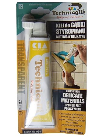 70ml ADHESIVE GLUE FOR SPONGE POLYSTYRENE PU FOAM CORK LEATHER STYROFOAM High Quality NEW by Technicqll