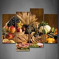 Firstwallart 4p1001 ruit and Grapes Canvas Prints