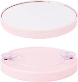 Brushworks 10X Magnifying Mirror Suction Cups Portable Travel Tweezing Makeup view 4