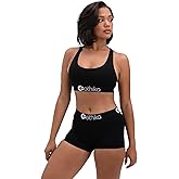 Ethika Women's Staple Boxer Brief Comfortable with Stretch Fit for Daily Wear - Midnight Black