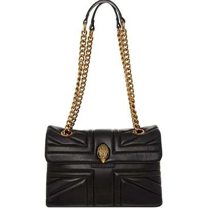 Amazon.com | Kurt Geiger London Small Brixton Quilt Belt Bag  display picture 3