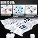 HEROLILY Reusable Ice Sheets Packs, Flexible Freeze Coolers Long Lasting for Food Shipping Hiking Camping Outdoor, 15.2