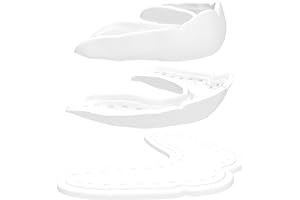 Shock Doctor Slim Mouthguard 2.4mm Thin Mouth Guard. Microfit for Football, Hockey, Lacrosse, Baseball, Softball, Basketball and More. Youth and Adults. Also for Night Guard Teeth Grinding