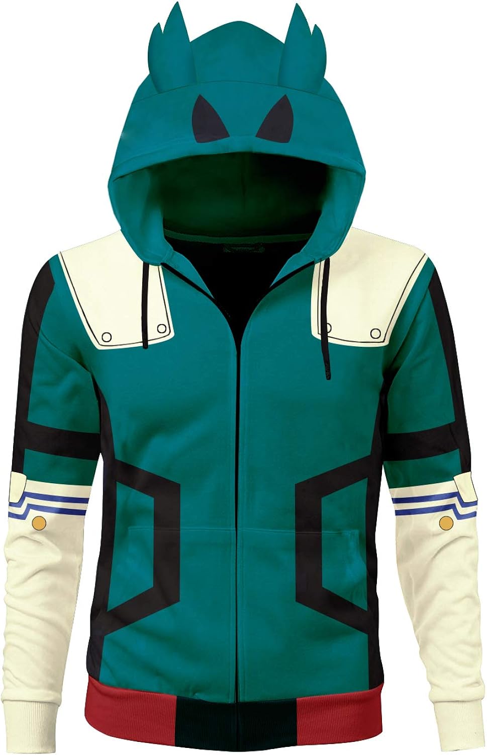 my hero academia deku hoodie
