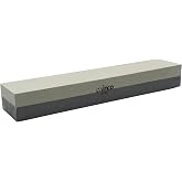 Winco Fine/Grain Knife Sharpening Stone, 12-Inch,Medium | Fine grain texture for precision sharpening, Restaurant service