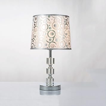 Zr Europaische Wasser Kristallkugel Kreative Schreibtischlampe Schlafzimmer Nachttischlampe Mode Tischleuchte Kinderzimmer Tischlampe Farbe Silber Amazon De Kuche Haushalt