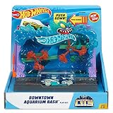 Hot Wheels City Downtown Aquarium Bashplay Set