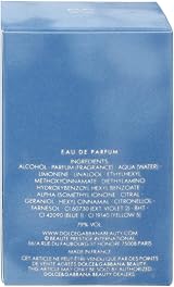 Dolce & Gabbana D&G Light Blue Pour Homme Eau Intense EDP Men's Fragrance 125ml view 5