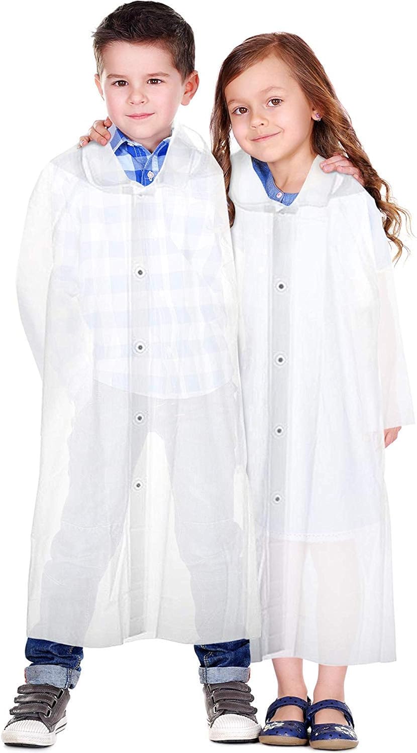 Poncho Antipioggia Riutilizzabile Uomo Donna - Impermeabile Multifunzionale Con Cappuccio Per Escursionismo E Campeggio - Foto 7