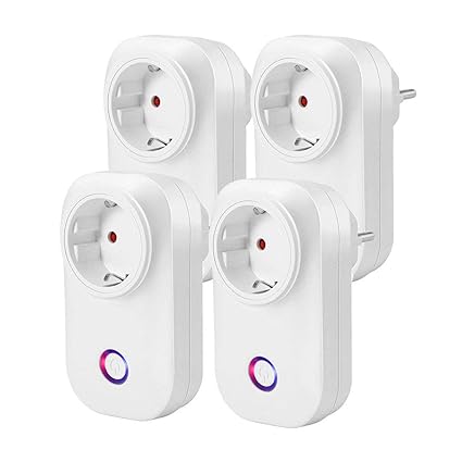 Wifi Steckdose, ABEDOE 16A 3500W High Power WIFI Smart Plug Intelligente Outlet Unterstützung Alexa Sprachsteuerung, Power Mo