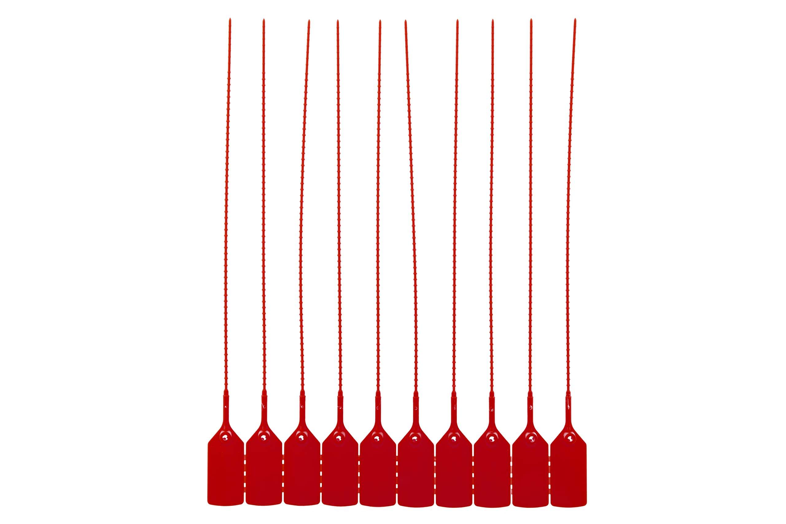 Pack of 100 Pull Tie Anti-Tamper Seals | Fire Extinguishers | Luggage | Security Seals | UltraFire