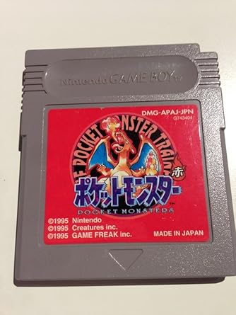 Pokemon Pocket Monsters Red Amazon De Games