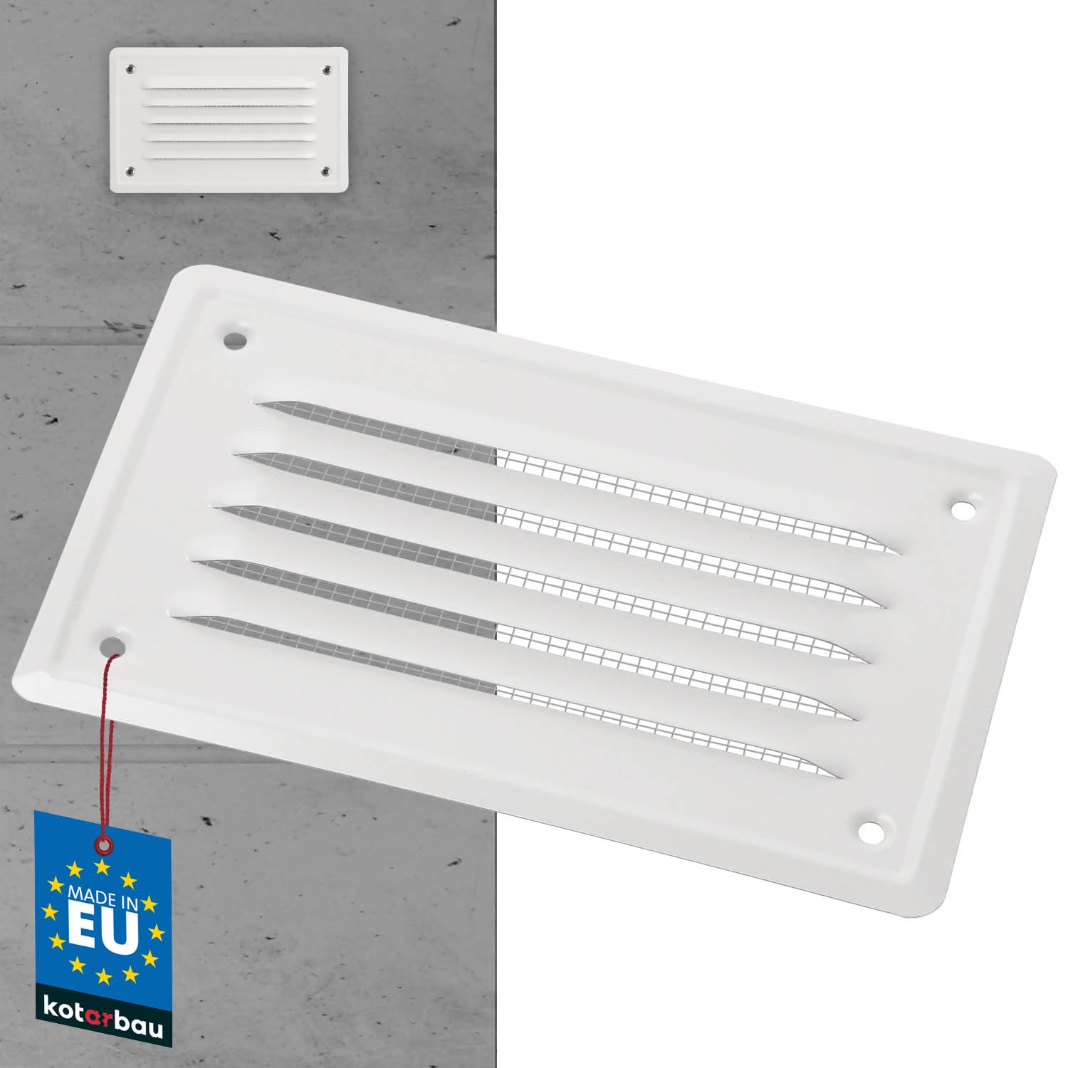 KOTARBAU 05907465900812 Post Support, White, 165 x 100 mm