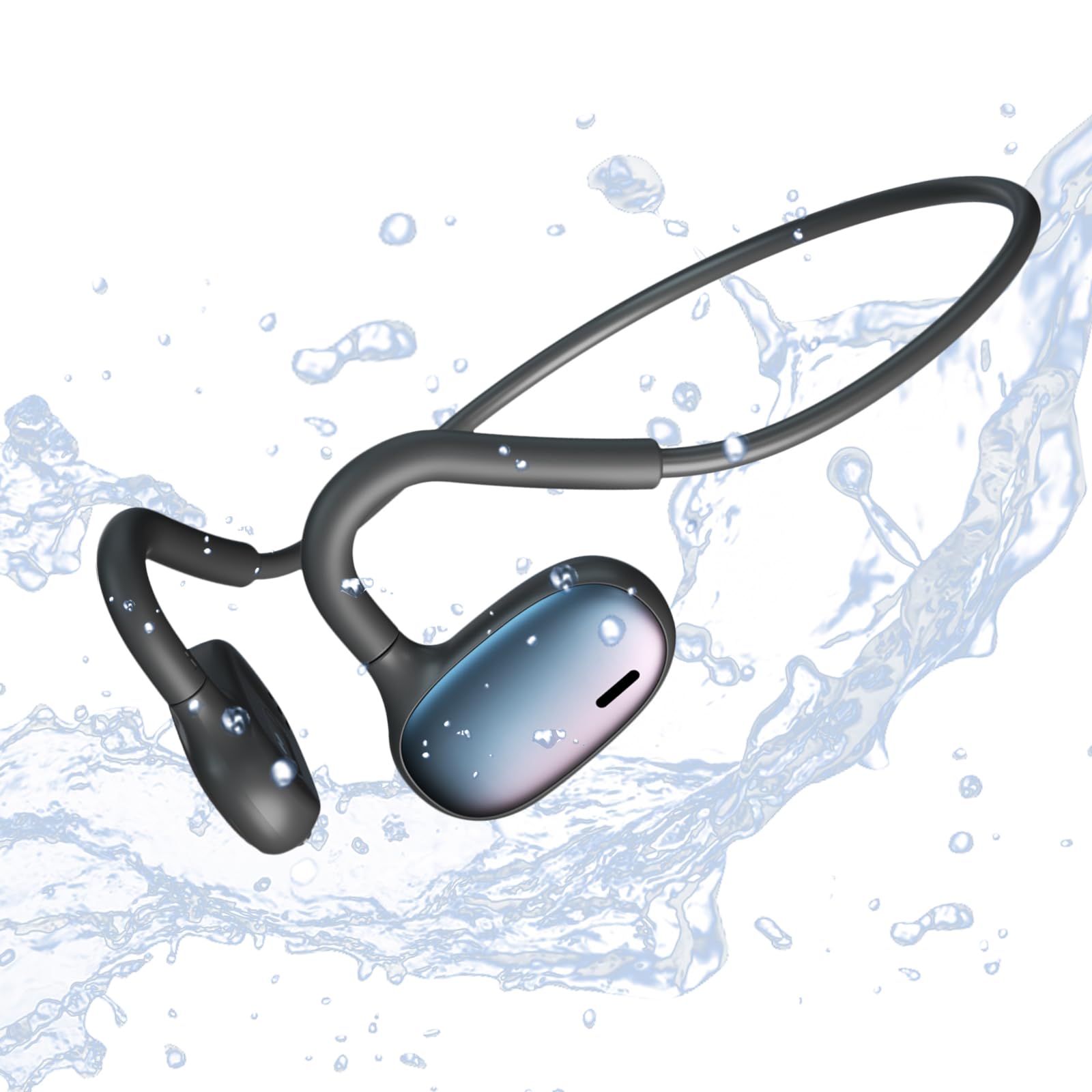 Photo 1 of Ulian Open Ear Sports Headphones, Air Conduction Bluetooth 5.3 Wireless Headset with Deep Bass, Noise Canceling and Comfort Wearing, IPX6 Waterproof Sports Earbuds for Gym, Workout, Running, Cycling